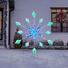 Member's Mark 48" Pre-Lit Color-Changing Snowflake
