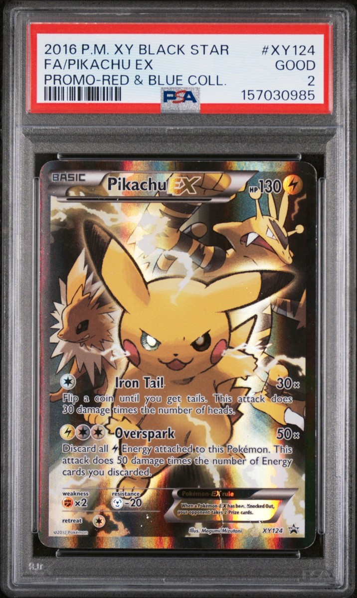Pikachu EX XY124 XY Holo for sale online | eBay