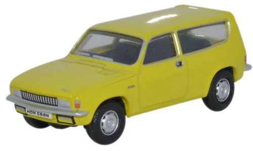 76ALL001 Oxford Diecast Citron Yellow Austin Allegro Estate 1/76 Scale OO Gauge