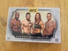 2018 TOPPS MUSEUM COLLECTION UFC FACTORY SEALED HOBBY BOX **2 AUTOS/1 MEM**