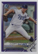 2021 Bowman Chrome Prospects Mega Box Purple Mojo Refractor 137/250 Asa Lacy 0q3