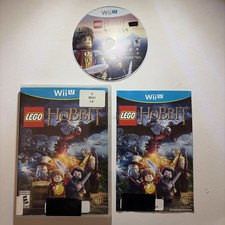 LEGO : The Hobbit ( Nintendo Wii U , 2014 ) W/ Manual
