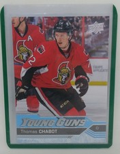 2016 -17 Thomas Chabot Upper Deck Young Guns Rookie Card
