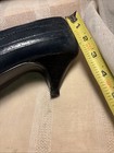 JAZZ Woman’s VTG Shoes 7M Made In Spain Blue Tie Heels — photo 10
