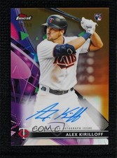 2021 Topps Finest Gold Refractor 29/50 Alex Kirilloff #FA-AKI Auto 0it8