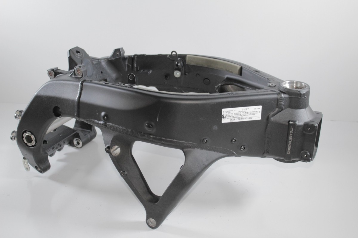 17-20 YAMAHA YZF R6 MAIN FRAME CHASSIS SALVAGE OH SALV #1022 | eBay