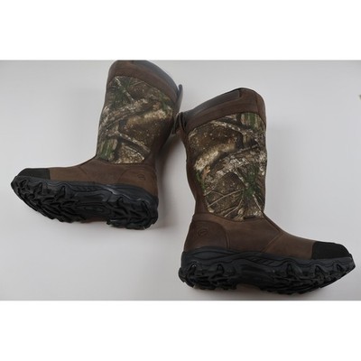 Magellan Womens Hunting Boots Snake Shield Armor 3.0 Brown Camo 10 Leather NWT