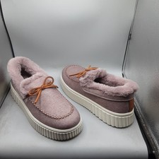 Skechers Cozy Ojai Moccasin Slippers Women's 9.5M Pink Mauve A4