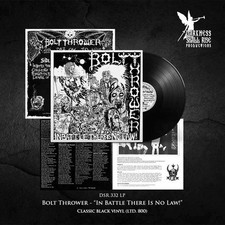 Image of BOLT THROWER - In Battle There Is No Law! (reissue) - Vinyl (LP + insert)