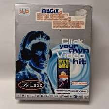 Magix Music Maker - Version 3.0 PC - 2 CD-ROM's Big Box