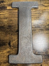 Pottery Barn Kids Faux Bronze Letter  I    Great for Nursery or Kids Room 