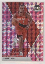 2019-20 Panini Mosaic Pink Camo Prizm Rodney Hood #35 1u6