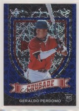 2021 Panini Chronicles Crusade Blue Velocity Prizm Geraldo Perdomo #8 0l0m