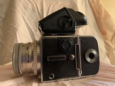 Hasselblad 503CX Film Camera w/ Carl Zeiss Planar CF 80mm F 2.8 / Prism PM3