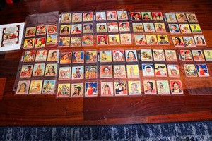1933 GOUDEY INDIAN 83 CARD LOT & WRAPPER RARE