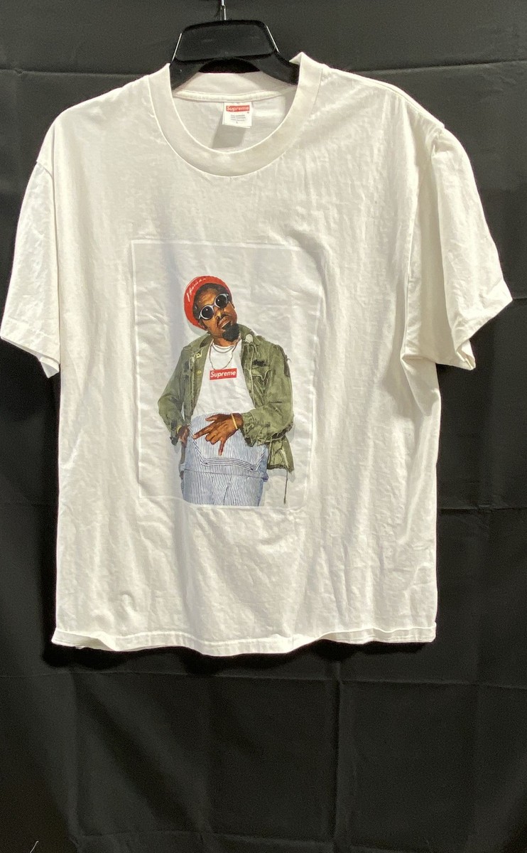 Supreme Men's Andre 3000 Tee T-Shirt White Graphic L | eBay