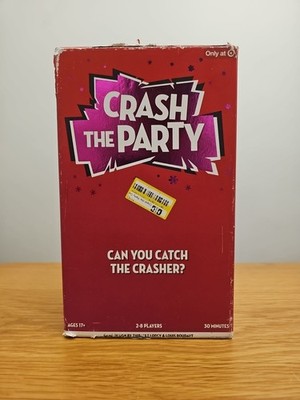 Crash The Party Card Game 2-8 Players Ages 17+ 30-Minute Playtime Fun