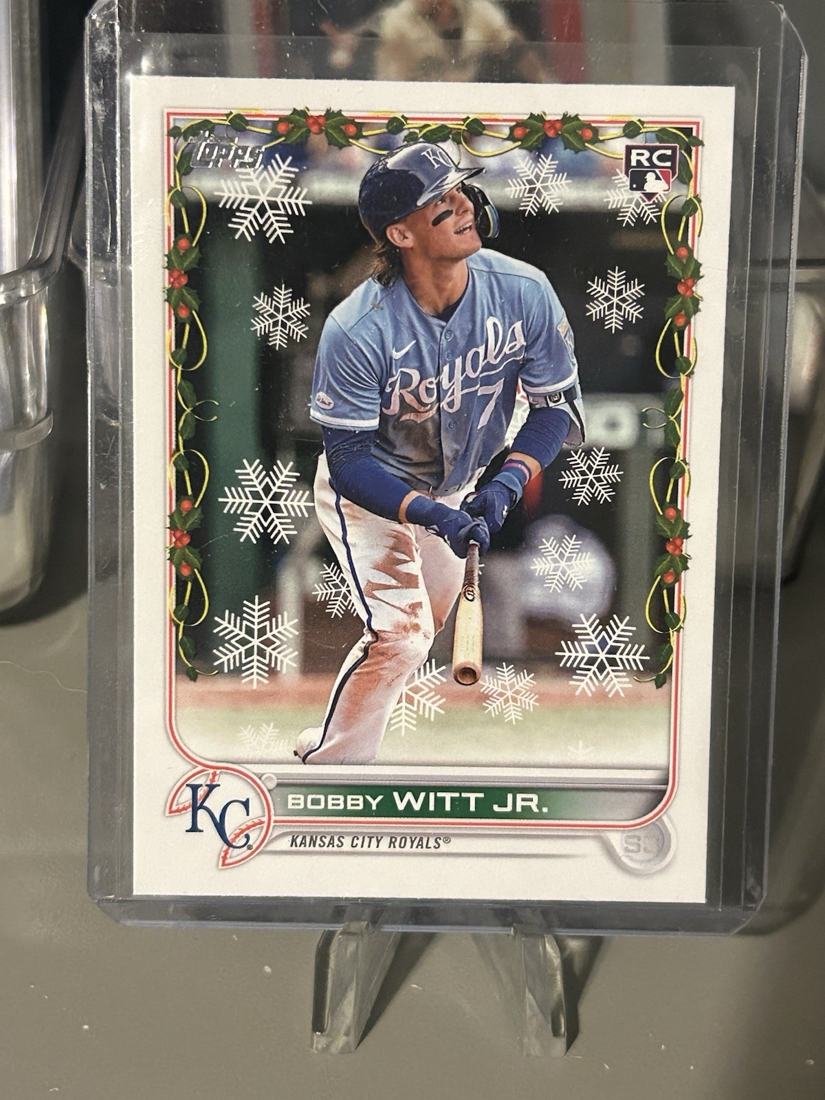 Bobby Witt Jr. 2022 Topps Holiday Rookie RC #HW150 Kansas City Royals