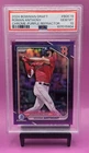 Roman Anthony 2024 Bowman Draft #BDC19 Chrome-Purple Refractor  PSA 10 Red Sox