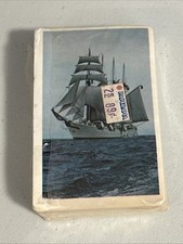 Arrco Vtg Playing Cards Co Chicago With Sail Boat USA Made