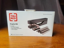 TRU RED Stapler Kit #58081. Includes: 20 sheet stapler, staple remover, staples