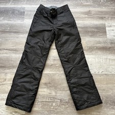 Champion C9 Kid's Boy Girl Black Snow Pants Size Youth Small