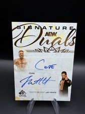 25 Upper Deck AEW SP Signature Edition Cope Jay White Signature Duals  Auto /50