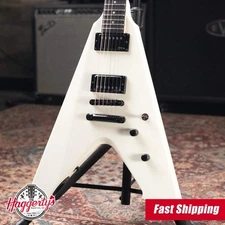 ESP LTD James Hetfield Signature Vulture Electric Guitar - Olympic White with Ha