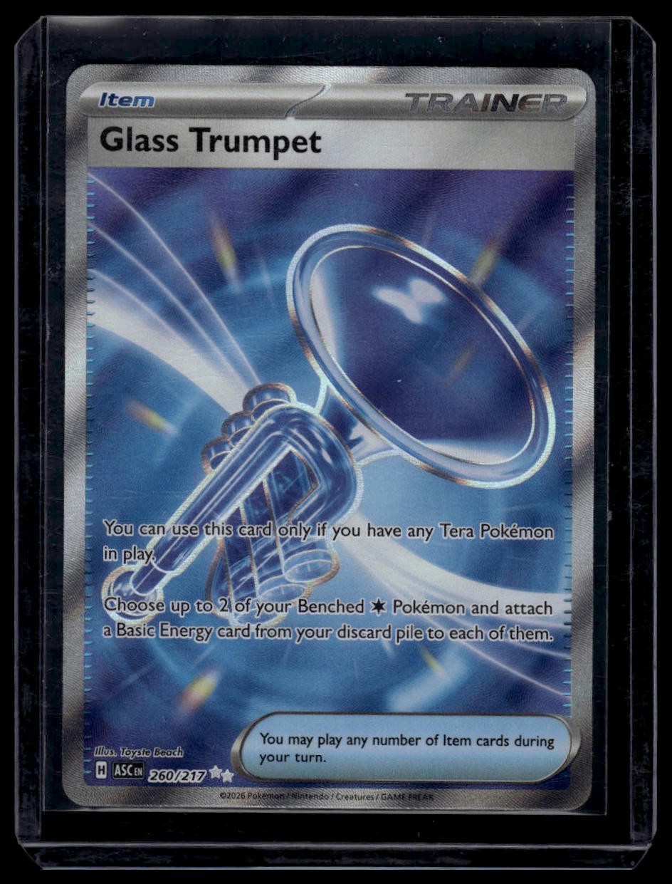 Glass Trumpet #260/217 ME: Ascended Heroes tcg Pokemon