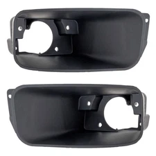 For Chevy Silverado 2500/3500 HD 2011-2014 Fog Light Bezel Driver Passenger Pair