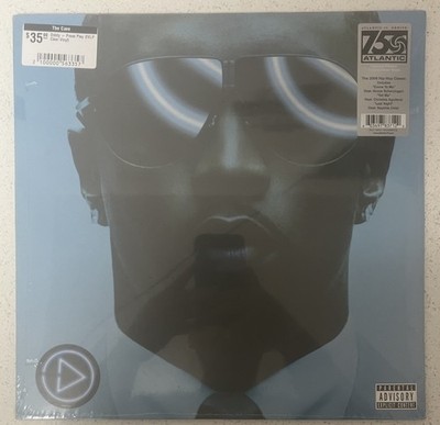 P DIDDY Press Play LP sealed 2x CRYSTAL CLEAR VINYL Record HIP HOP Pop SOUL NEW