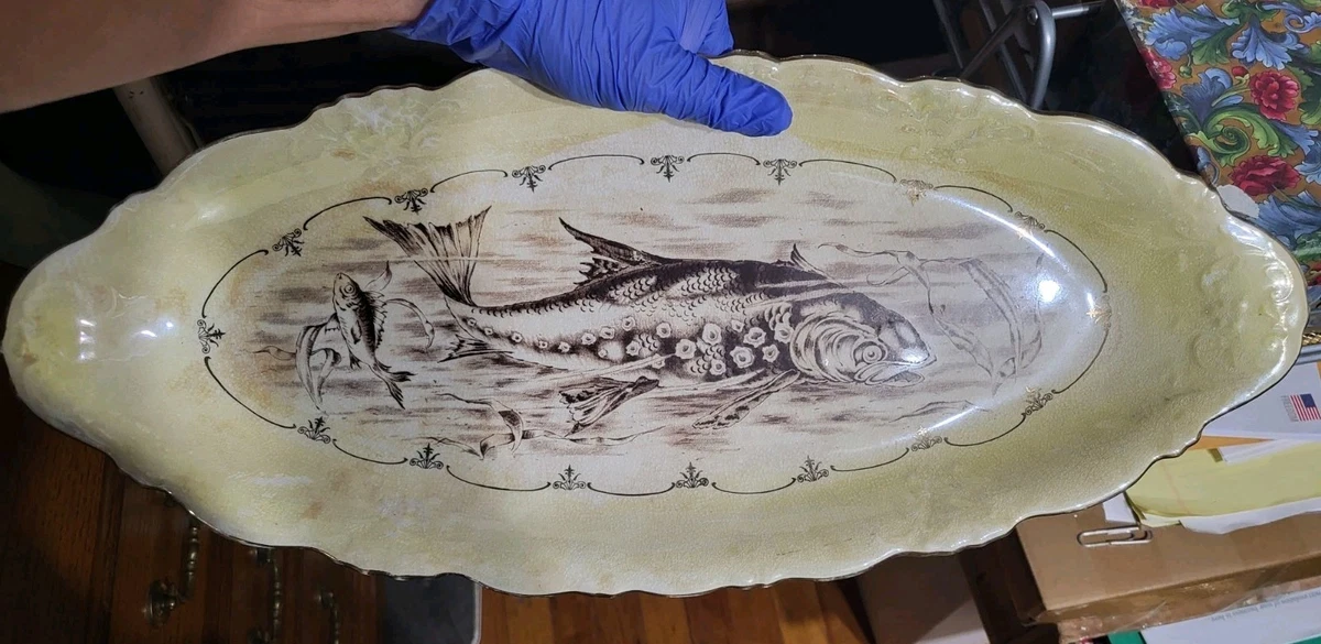 Antique Fish Set In Limoges Dinnerware for sale | eBay