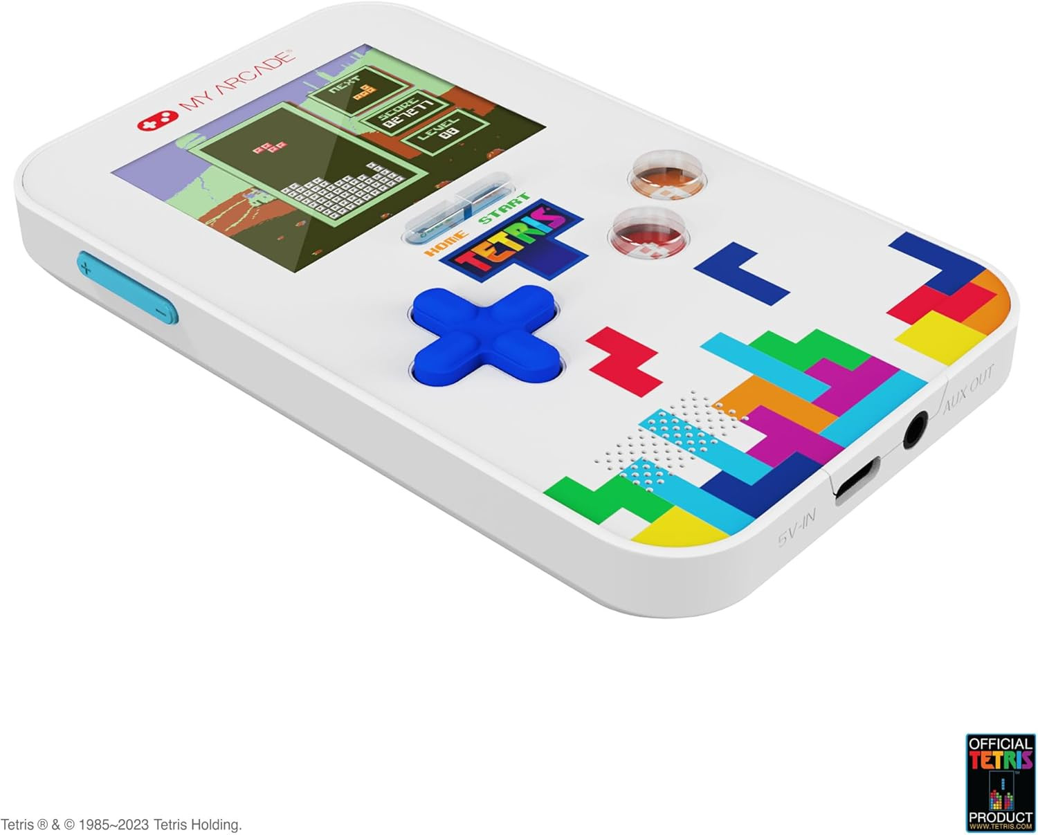 Go Gamer Classic Tetris 301 Retro Console One Size - 2