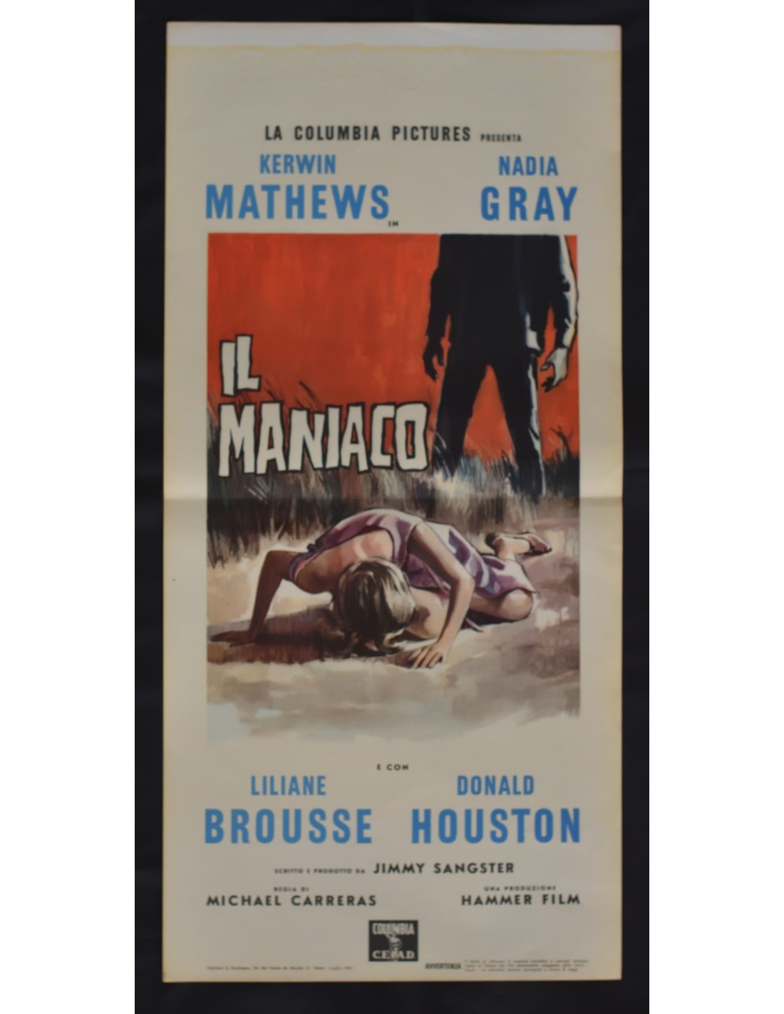 Locandina di IL MANIACO (1963)