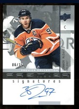 CONNOR MCDAVID /35 SIGNED 2021 Upper Deck Hockey Premier RC Rookie HOCKEY CARD