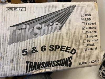 LSD 6’4” TrikShift 6-Speed LSD Transmission Harley Davidson Big Twin 87-99
