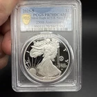 2025 S Silver Eagle $1 US Navy Privy PCGS PR70DCAM 250th Anniversary!Gold Shield