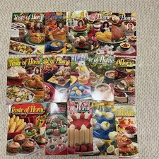 Lot Of 15 Taste Of Home Magazines 2001-2005 Vintage Food Cooking Recipes