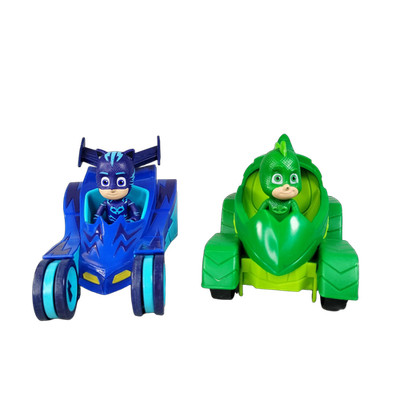 Just Play Bundle PJ Masks 2x Catboy&Gekko,gebraucht,ab 3 4 5 Jahre |   geprüft