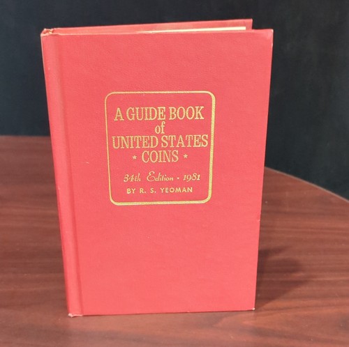 Whitman A Guide Book of United States Coins 34th Edition 1981 Hardcover