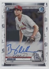 2020 Bowman Chrome Prospect Auto Brady Whalen #CPA-BW Auto 6fs