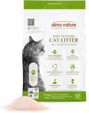 Soft Texture Cat Litter 10 lbs Plant-Based Clumping Biodegradable Odor Control