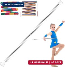 Dance Baton,Batons for Twirling, 28 Inch Stainless Steel Twirling Baton