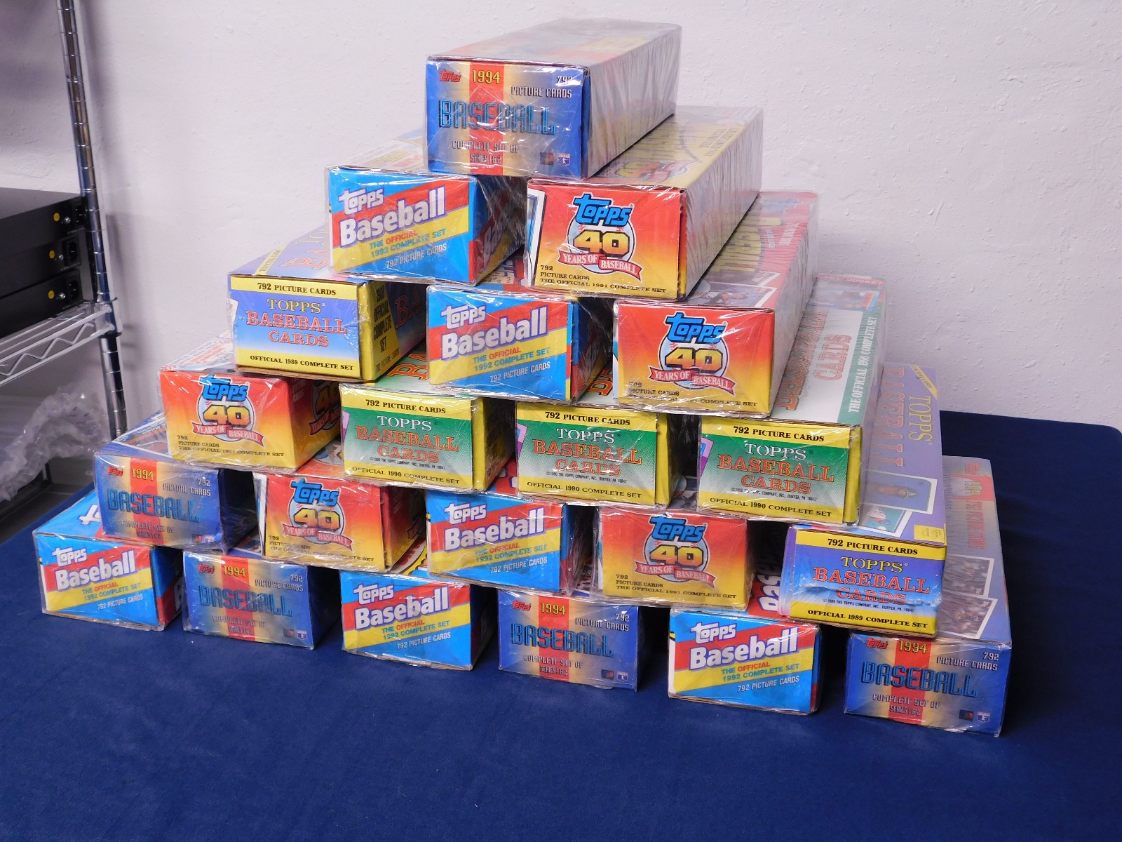 1991 Topps Baseball Factory Sealed Complete Set (792) Cards