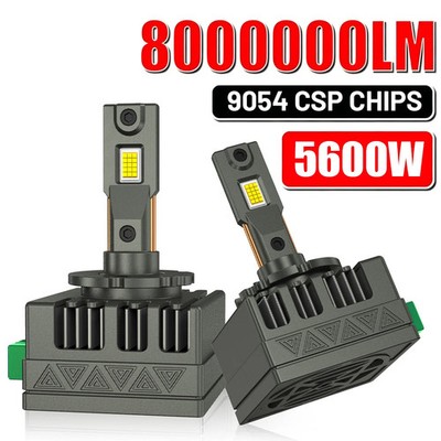 D1S LED Canbus Headlight 6000K D2S D4S D2R D4R D8S Car Plug&Play Auto Lamp 12V