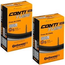 Continental Cross 28" 700x32-47c Inner Tubes - 42mm 700 x 32 - 47mm, black