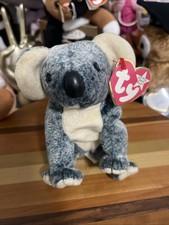 TY Beanie Baby Eucalyptus 1999 Koala Bear Plush   Retired w/ Tags