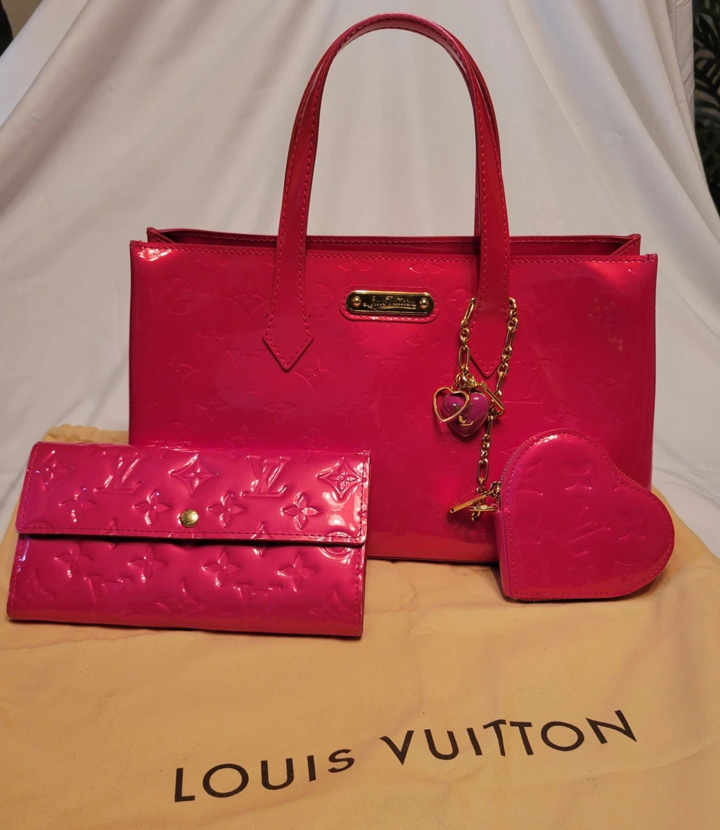 Louis Vuitton Pink Patent Bags & Handbags for Women for sale | eBay