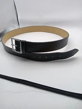 DUTYMAN 1611 Utility Duty Belt 48 Leather Black Police Security Gear Gov Spec