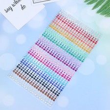 Crystal Rhinestone Decals Embellishments for Card Making Stickers